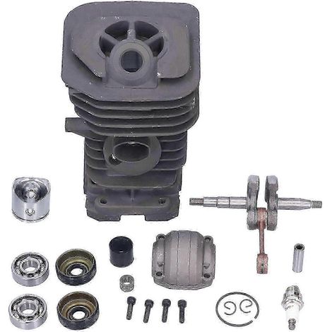 40mm Cylinder Piston Kit Needle Bearing Gasket Kit Chainsaw Cylinder Set For Husqvarna 136 137 141 142 No.0974( ) (1/5)