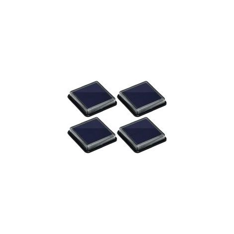 Luces solares de suelo, luces solares de jardín impermeables IP68 con encendido/apagado automático, luces de seguridad para jardín, escaleras, camino, sendero, entrada de vehículos, patio, terraza (pa