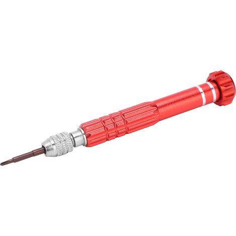 5-in-1-Schraubendreher aus Aluminiumlegierung, Werkzeug für die Wartung von Uhren, Schmuck und Handys (rot) (1/5)