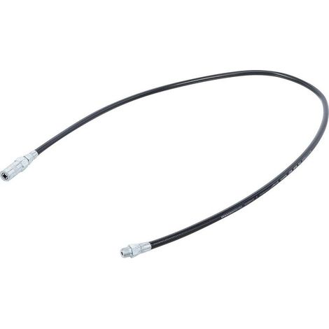 Tuyau Blindé pour Pompes à Graisse 1000 mm - Résistant et Flexible - Acier, Zones Difficiles - D-Work (1/5)