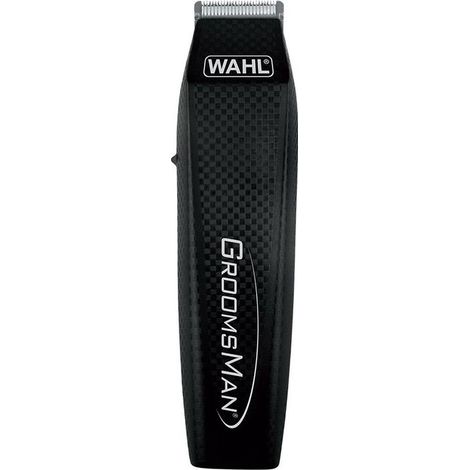 Tondeuse Multiuso - WAHL - GroomsMan tutto in uno - Testa di taglio professionale e removibile - Nero (1/5)