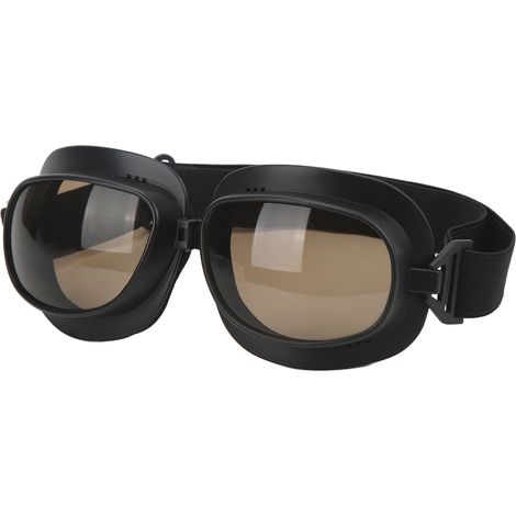Lunettes de protection anti-vent moto vélo, goggles ajustables sangle universelle, vision claire, résistantes aux chocs, pour conducteur et cycliste. (1/5)