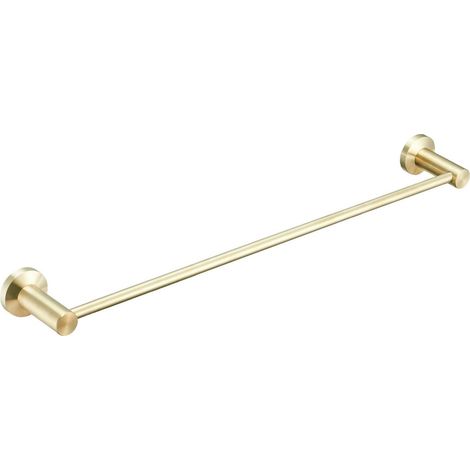 Manissa Brushed Brass Towel Bar Long Bathoom Towel Rack Length 610mm Made from 304 Grade Stainless Steel