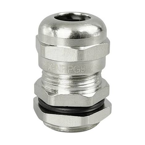 TRU COMPONENTS TC-10302872 Presse-étoupe PG9 laiton (nickelé) métal 1 pc(s) (1/3)