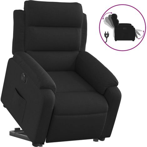 Maison Exclusive - Relaxsessel mit Aufstehhilfe Elektrisch Schwar