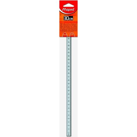 Réglet - 30 cm - Acier inoxydable - Usage technique - Maped