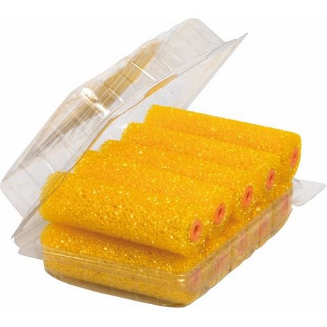 Rulli di Ricambio in Spugna effetto Buccia d'Arancia 11 cm Maurer Conf.10 Pz