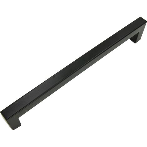 Klassischer Möbelgriff 192 mm schwarz (1/5)