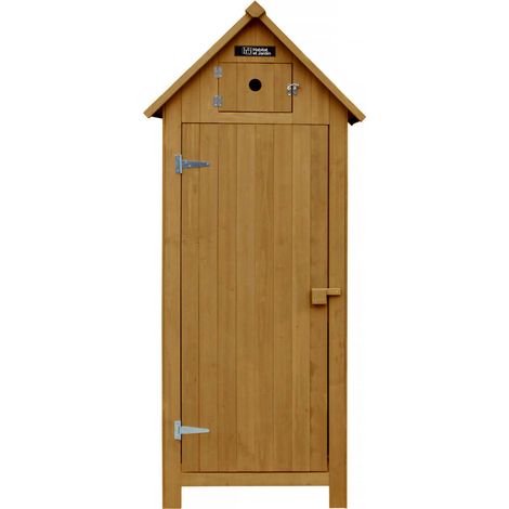 Armario para Jardin " Cabanon" - 77 x 54.5 x 179 cm - Marron