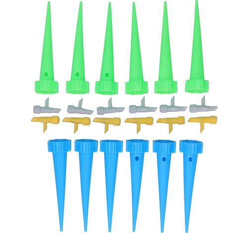 Dispositif d'Arrosage Automatique avec Embouts Réglables pour Jardin et Pelouse, Valve de Contrôle à Libération Lente (1/5)