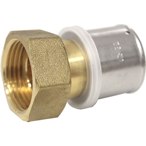 Raccord multicouche à sertir femelle écrou libre (26/34) 1" - Ø32x3,0 - MULTIPEX (1/3)
