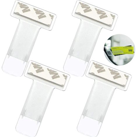 Juego de 4 clips para tickets de estacionamiento (1/5)