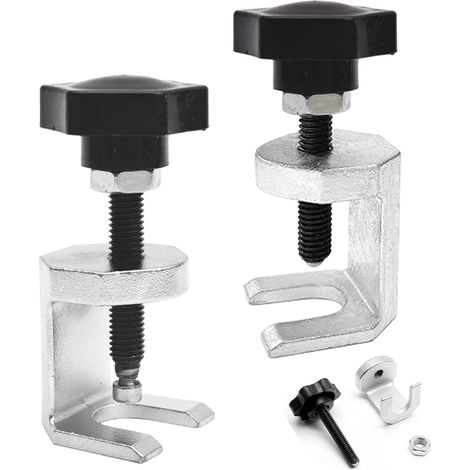 ® 2 Pièces Extracteur Bras Essuie Glace, Extracteur de Bras D'essuie-Glace Universel Réglable en Acier pour Bras D'essuie-Glace, Réparation Automobile, Outils de Retrait sans Perte (1/5)