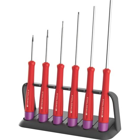 PB Swiss Tools Sechskant-Elektronik-Schraubendreher-Satz, 6-teilig (1/2)