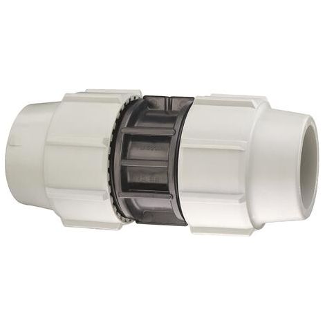 Manchon Egal à compression pour tube PE ø50 - Plasson