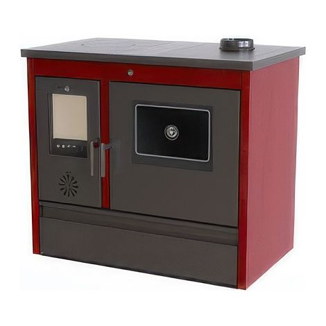 C STUFA CUCINA LEGNA SPARTA 11,16 KW BORDEAUX