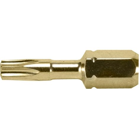 Makita Embouts courts 25 mm Impact Gold Torsion TORX (T) Hexa 1/4'' - B-28391