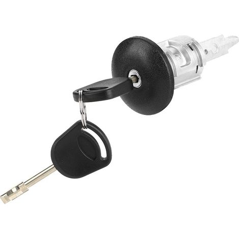Barillet de serrure de porte côté conducteur avant droit avec 2 clés 4060638, convient pour Ford Transit MK6 MK7 (1/5)