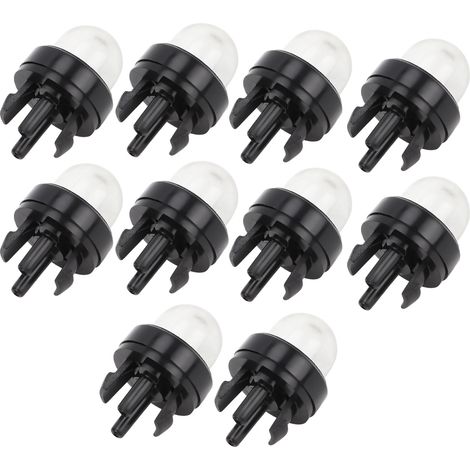 Lot de 10 poires d'amorçage compatibles avec les pompes Walbro Poulan PPB100E, PPB150E et PPB200. (1/5)