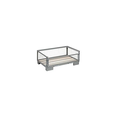 kaiserkraft  Box grigliato  versione bassa  1 sponda