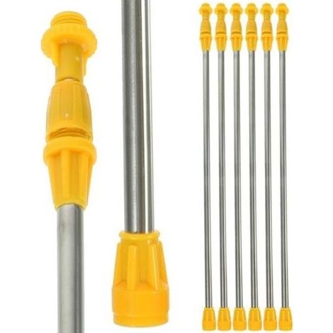 Extension of Sprayer 6 Pieces Rod Telescopic in Stainless steel Accessory of Sprayer of Garden Handle Sturdy and Comfortable (1/5)