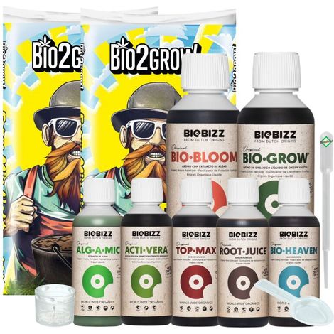 Bio2Grow Erde Profi Set – Hochwertiges Pflanzsubstrat (1/5)