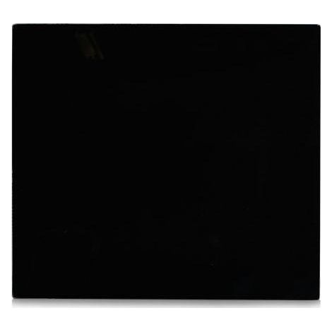 Zeller Tabla protectora de vidrio negra 56 x 50 cm