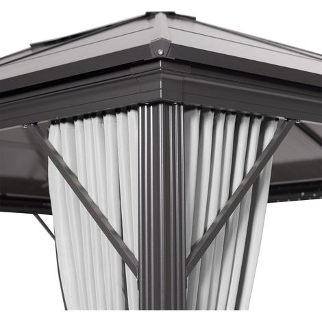 Leco 4er-Set Seitenteile für "Kuppeldachpavillon"
