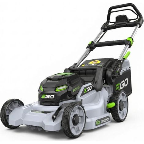 Ego Power+ – Tondeuse à gazon électrique 47 cm – Moteur Brushless 56V – Hauteur de coupe réglable 20-80 mm – Bac de ramassage 55L – Éjection arrière