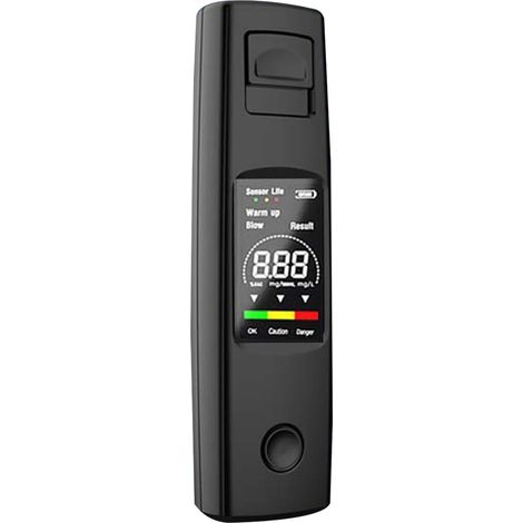 Etilometro automatico 2-delige High Nauwkeurigheid  Etilometro Snelle Digitale per uso personale  Etilometro Draagbare di livello professionale con Duidelijk