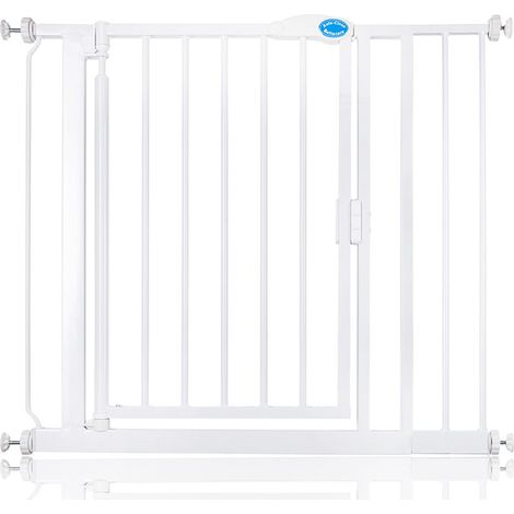 Bettacare Auto Close Stair Gate, 89.4cm - 96.4cm, White, Pressure Fit Safety Gate, Baby Gate