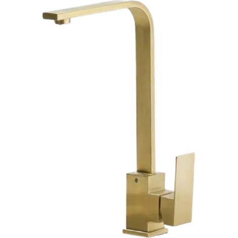 Robinet de cuisine doré – Alliant qualité et élégance – Design raffiné (1/3)