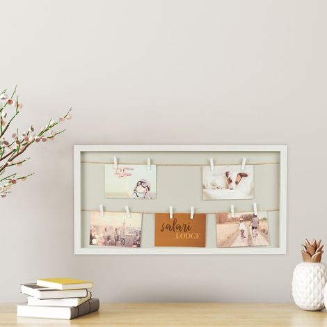 Foto displaytafel mit klammern und aufhangeseil