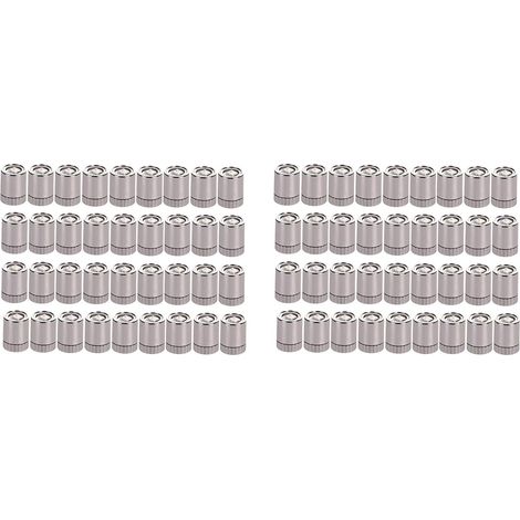 72 Pièces Lumières Miniatures pour Maison de Poupée, Lumières LED Miniatures pour L'Artisanat, Mini Spots Fonctionnant sur Batterie (Blanc Chaud) (1/5)