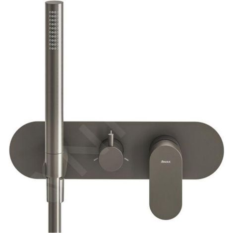 Ravak Eleganta - Mitigeur encastrer 3 sorties, graphite brossé X070333 (1/3)