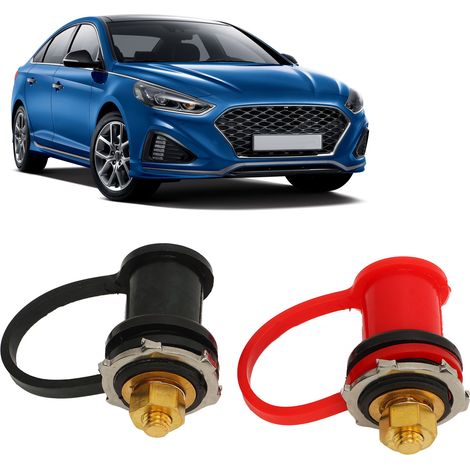 Kit de bornes de charge de batterie en 2 parties, avec goujon de 3/8 pouce, borne de décharge à distance, borne de connexion et connecteur d'alimentation. (1/5)