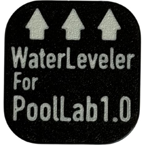 Équilibrage de niveau d'eau pour testeur 1.0 - Pour un volume d'échantillon précis de 10 ml et des résultats de mesure fiables lors de l'analyse de l'eau de piscine.