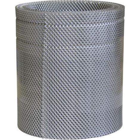 Sarei Multischutzgitter 5 m x 120 mm alu-natur Dachabschlüsse