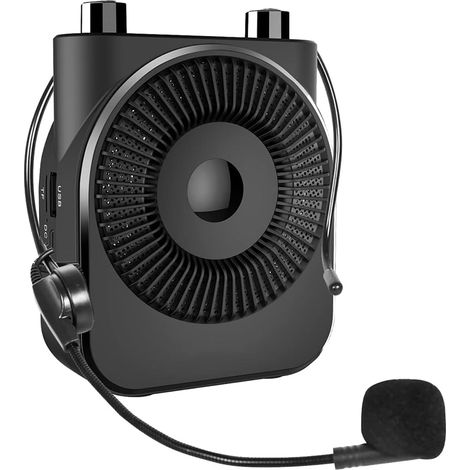 Amplificateur Vocal Portable avec Microphone, Batterie 2600 mAh, système PA pour Enseignants, Guides touristiques, entraîneurs, professeurs de Yoga (1/5)