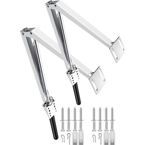 2PCS Ouverture Automatique pour Serre, Un Seul Ressort Ouvreur de Fenêtre Automatique à température contrôléepour Serre et abri de Jardin Force de Levage 15 kg (1/5)