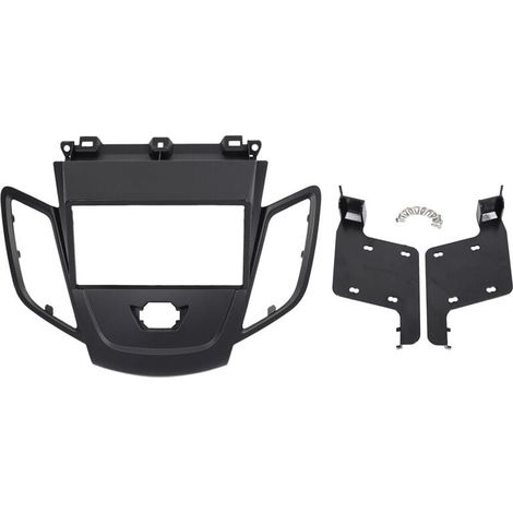 Kit di montaggio cruscotto per radio doppio DIN Fiesta 2008-2017, cornice nera, GPS (1/4)