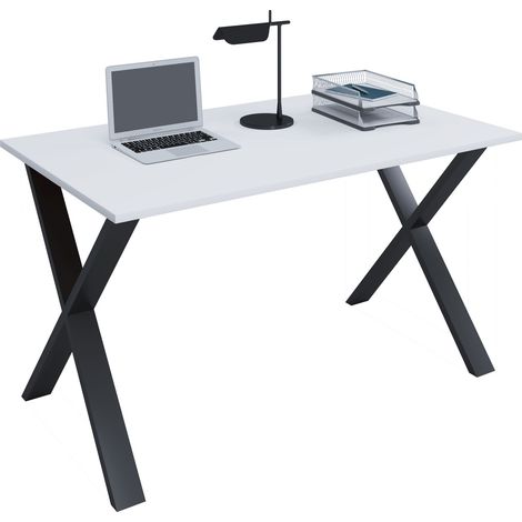 Mesa de oficina de escritorio 140x80 Lona X 76x140x80 - VCM