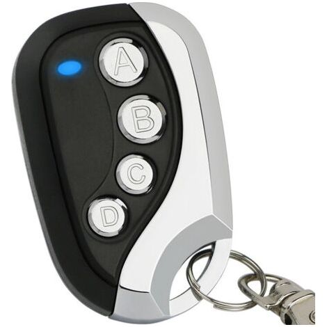 2Pcs Télécommande Universelle Copieuse Remote, Alarme et Lumière en Une Seule Télécommande - Signal 433 Mhz (1/4)
