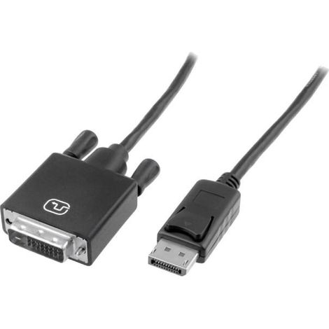 Cable DisplayPort 1.2 male DVI-D male 3m noir