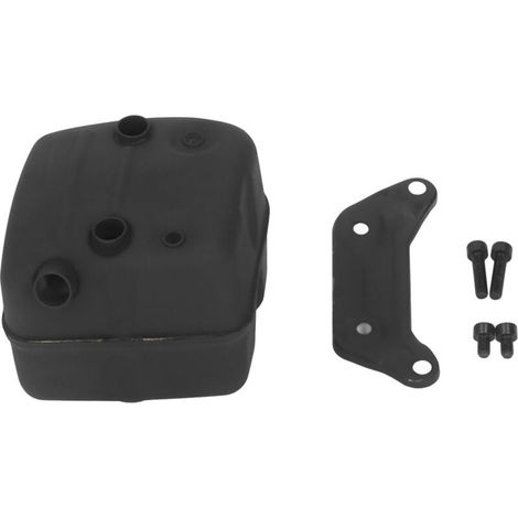 Kit d'échappement de silencieux, silencieux d'échappement de tronçonneuse avec joint pour Husqvarna 385 390 372 371 365 362 503765301 544029501 (1/5)