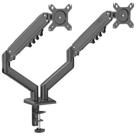 SOPORTE 2 BRAZOS NEGRO