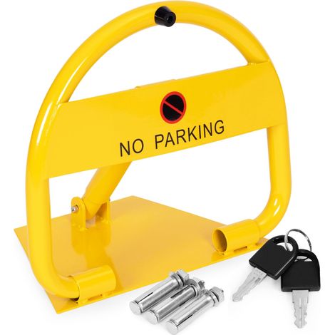Lucchetto pieghevole per parcheggio a chiave, ferro, 40 cm (1/5)