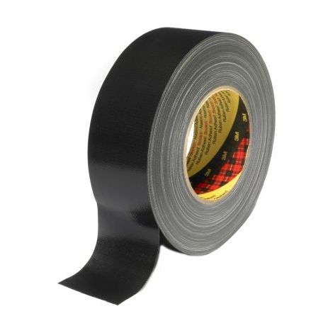 Ruban adhésif Scotch 389 , Noir, toilé PE, 19mm x 50m, 8,8 N/cm ( Prix pour 1 )