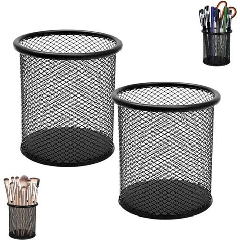 pièces - Porte-stylo - Plateau à stylos - Plateau à stylos - Plateau à stylos - Porte-stylo - Porte-stylo rond pour bureau - Porte-stylo pour école - Porte-stylo - Porte-crayons - Boîte de rangement p (1/5)
