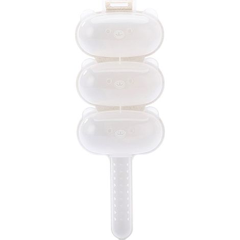 Moule à Boules de Riz Sushi avec Cuillère - Accessoire de Cuisine pour Bébé (Beige)